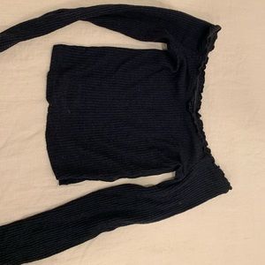 Abercrombie & Fitch off the shoulder long sleeve!